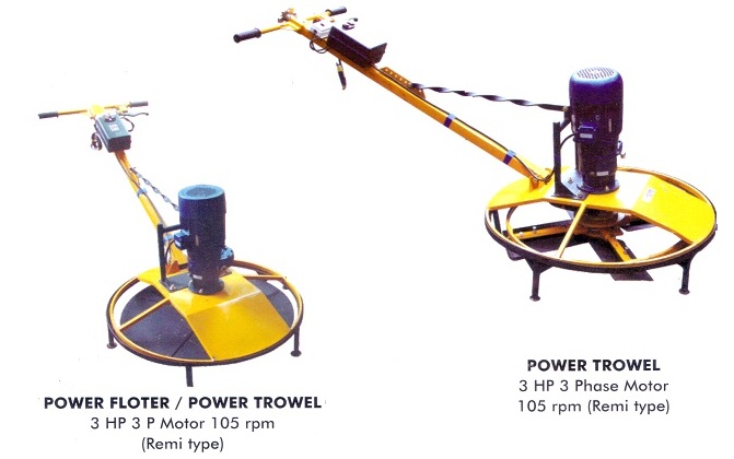 Power Floter & Power Trowel
